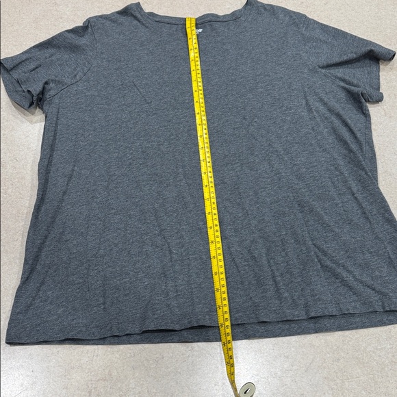 Lands’ End XL Short Sleeve Tee Gray Women’s - Picture 5 of 8
